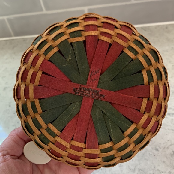 Longaberger 2003 Melody basket, liner, fabric liner - Picture 6 of 15